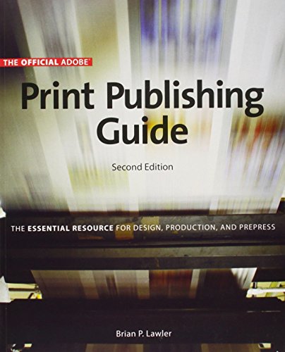 Official Adobe print publishing guide. Cover
