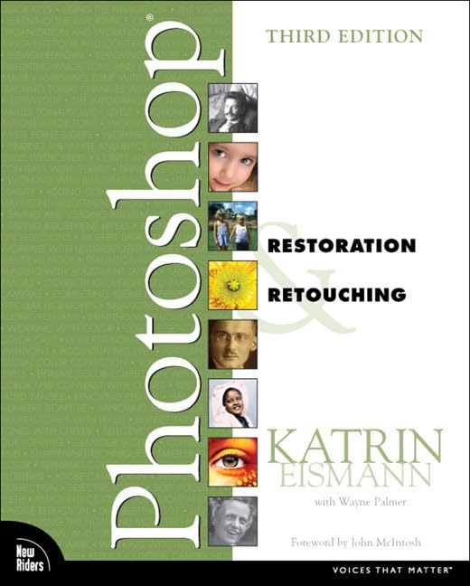 Photoshop restoration & retouching Cover