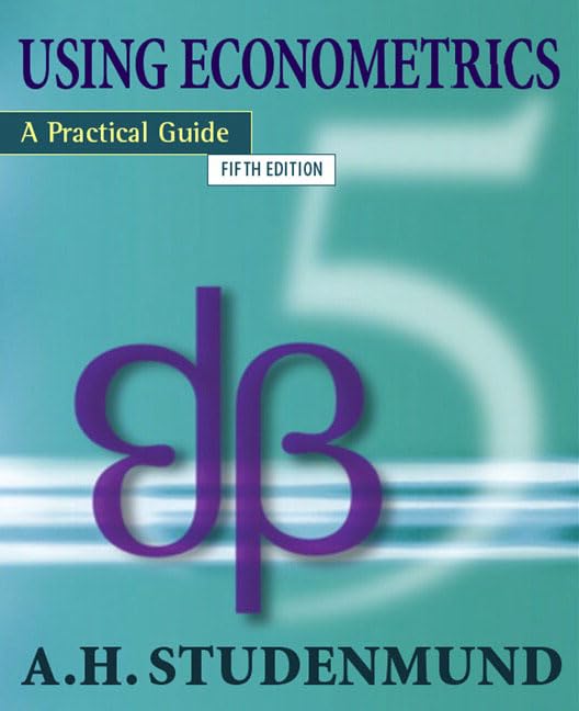 Using econometrics Cover