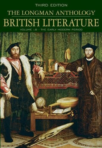 The Longman anthology of British literature Cover