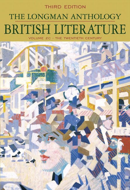 The Longman anthology of British literature Cover