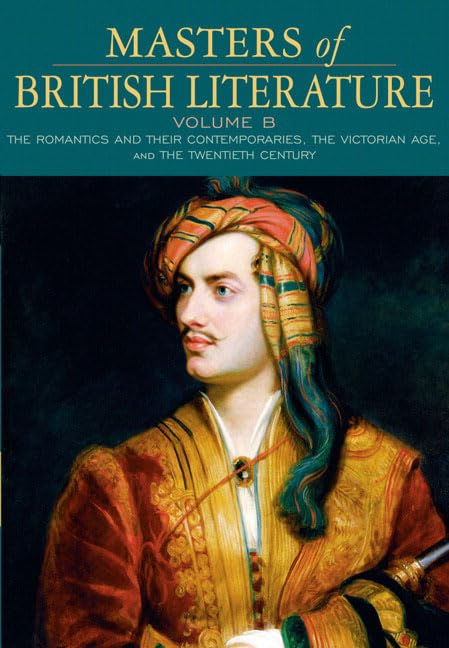 Masters of British Literature, Volume B (Penguin Academics Series) Cover