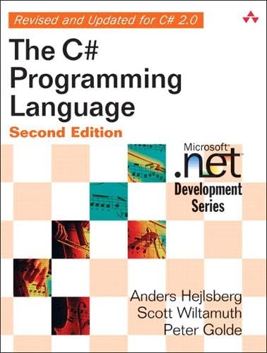 The C# programming language Cover