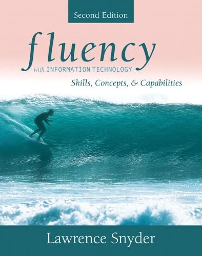 Fluency with information technology Cover