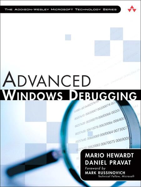 Advanced windows debugging Cover