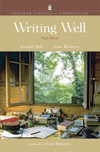 Writing well Cover