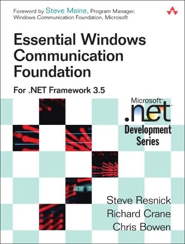 Essential Windows Communication Foundation (WCF): For .NET Framework 3.5 (Microsoft .NET Development Series) Cover