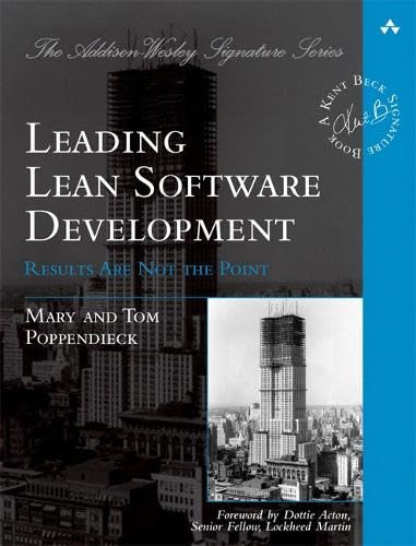 Leading lean software development Cover