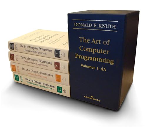 The Art of Computer Programming, Volumes 1-4A Boxed Set Cover