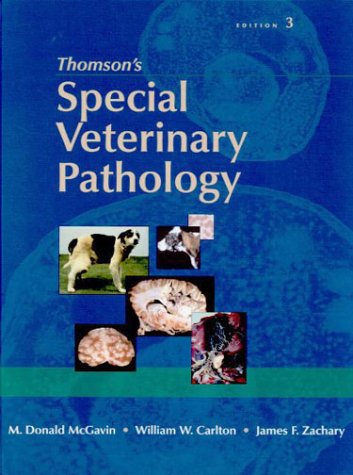 Thomson's special veterinary pathology Cover