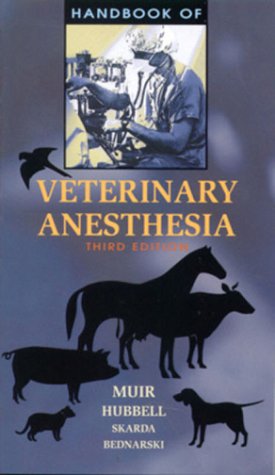 Handbook of Veterinary Anesthesia Cover
