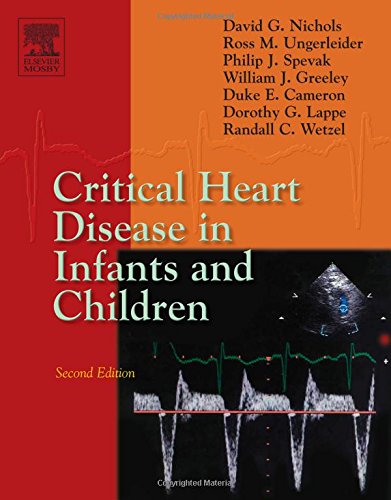 Critical heart disease in infants and children Cover