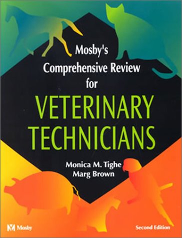 Mosby's comprehensive review for veterinary technicians Cover