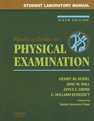 Student Laboratory Manual to accompany Mosby's Guide to Physical Examination, Sixth Edition Cover