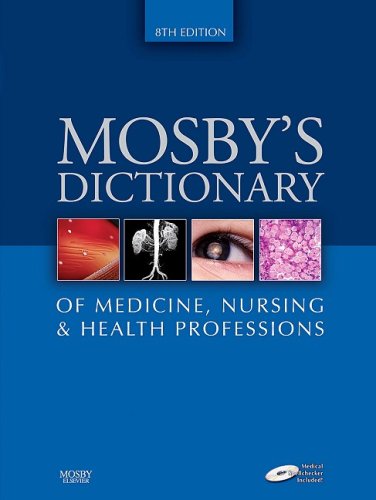 Mosby's dictionary of medicine, nursing & health professions. Cover