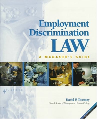 Employment discrimination law Cover