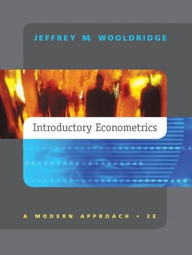 Introductory econometrics Cover