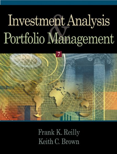Investment analysis and portfolio management Cover