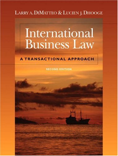 International Business Law Cover