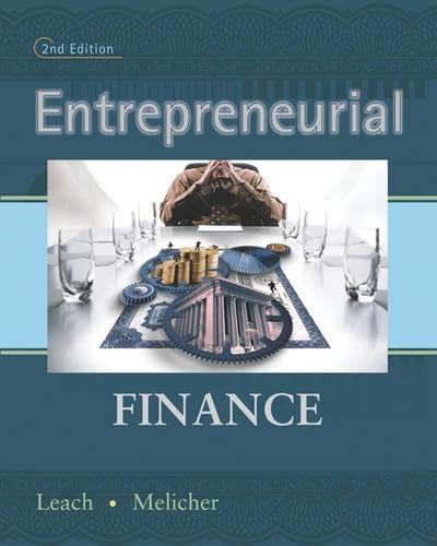 Entrepreneurial finance Cover