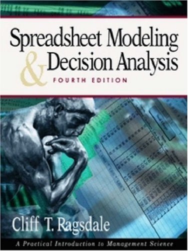 Spreadsheet Modeling and Decision Analysis (with Microsoft  PRJ 2003) Cover