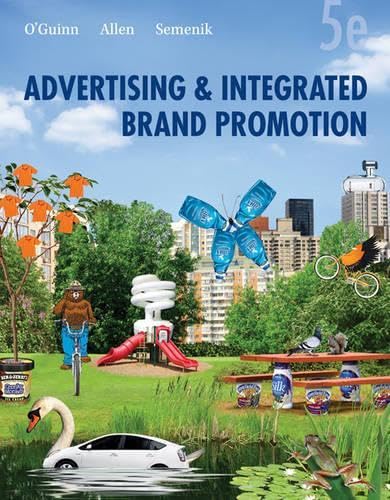 Advertising and integrated brand promotion Cover