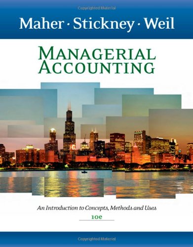 Managerial accounting Cover