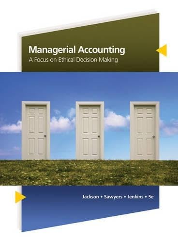 Managerial accounting Cover