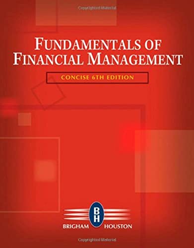 Fundamentals of financial management Cover