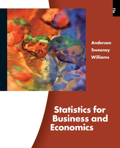 Statistics for business and economics Cover