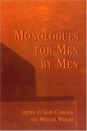 Monologues for men by men Cover