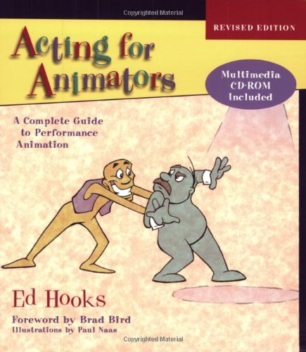 Acting for animators Cover