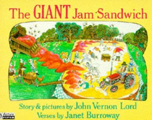 The Giant Jam Sandwich (Piper Picture Books) Cover