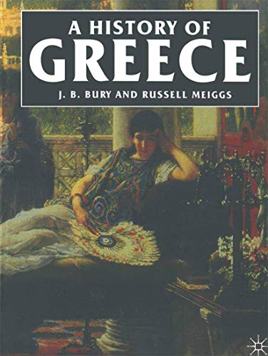 A  history of Greece to the death of Alexander the Great Cover