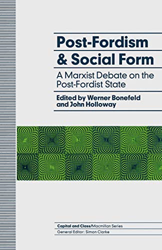 Post-Fordism and social form Cover