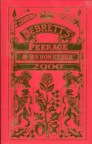 Debrett's Peerage and Baronetage Cover