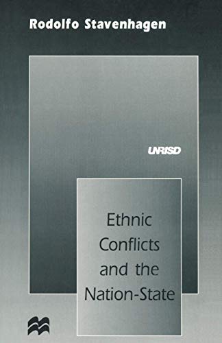 Ethnic Conflicts & the Nation-State. Cover