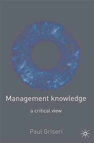 Management Knowledge Cover