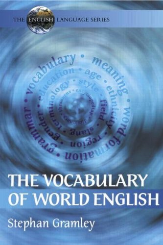 The vocabulary of world English Cover