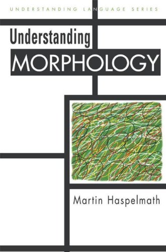 Understanding morphology Cover