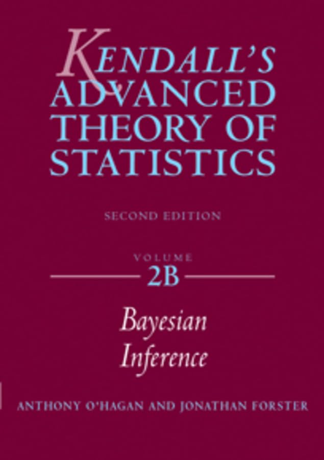 Kendall's advanced theory of statistics. Cover