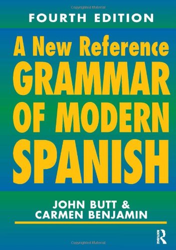 new reference grammar of modern Spanish Cover