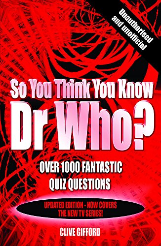 So you think you know Dr Who? Cover