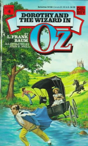 Dorothy and the wizard in Oz Cover