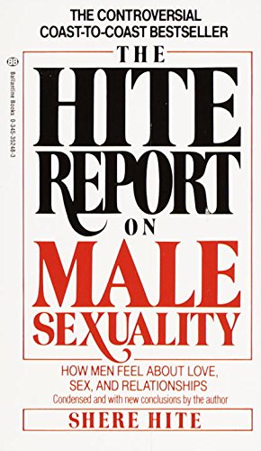 The Hite report on male sexuality Cover