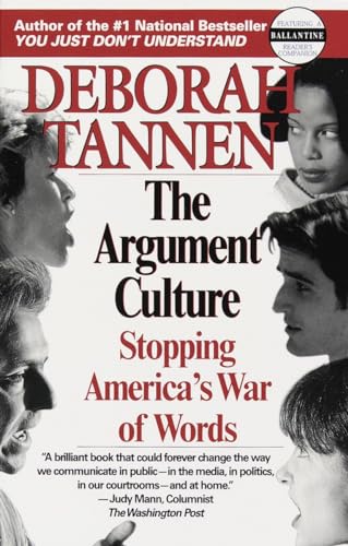 The argument culture Cover