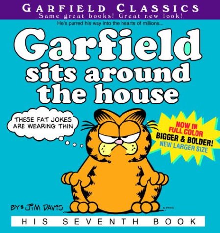 Garfield sits around the house Cover