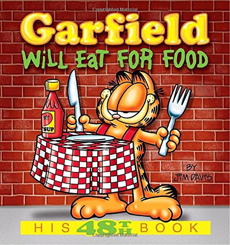 Garfield will eat for food Cover