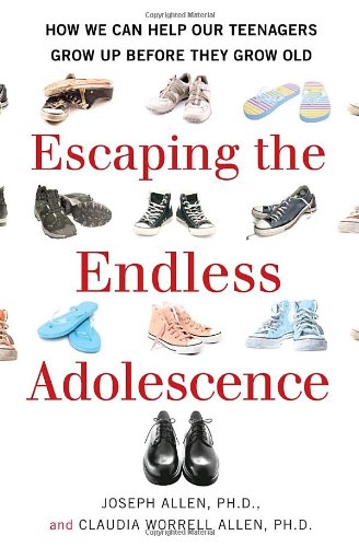 Escaping the endless adolescence Cover