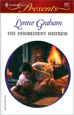 The Disobedient Mistress  (Sister Brides) Cover